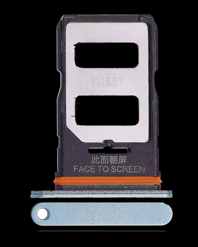 Carrellino SIM per Xiaomi Redmi Note 13R Pro (Blu)