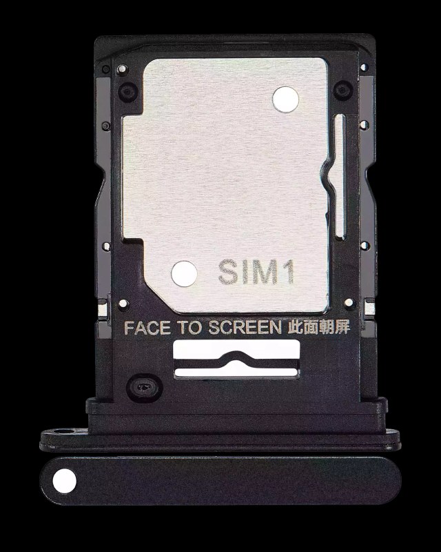Carrellino SIM per Xiaomi Redmi Note 13 4G (Mezzanotte Nero)