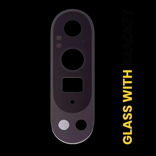 Lente fotocamera posteriore con staffa per Google Pixel 9 Pro XL (Obsidian)