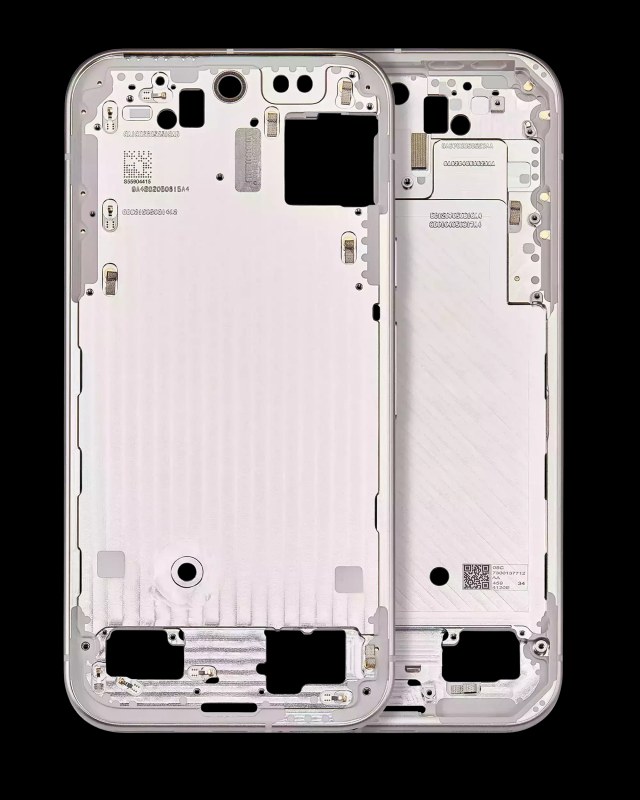 Frame centrale per Google Pixel 9 (Porcelain)
