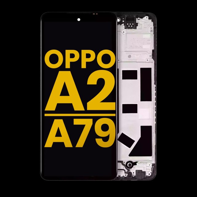 Display LCD completo con Frame per OPPO A2 5G / A79 5G (Refurbished) (tutti i colori)