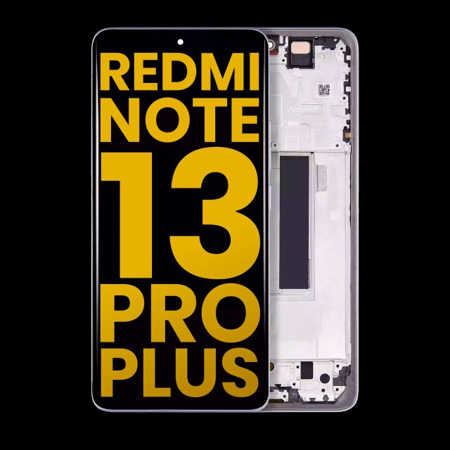 Display OLED completo con Frame per Xiaomi Redmi Note 13 Pro Plus (Refurbished) (Viola)