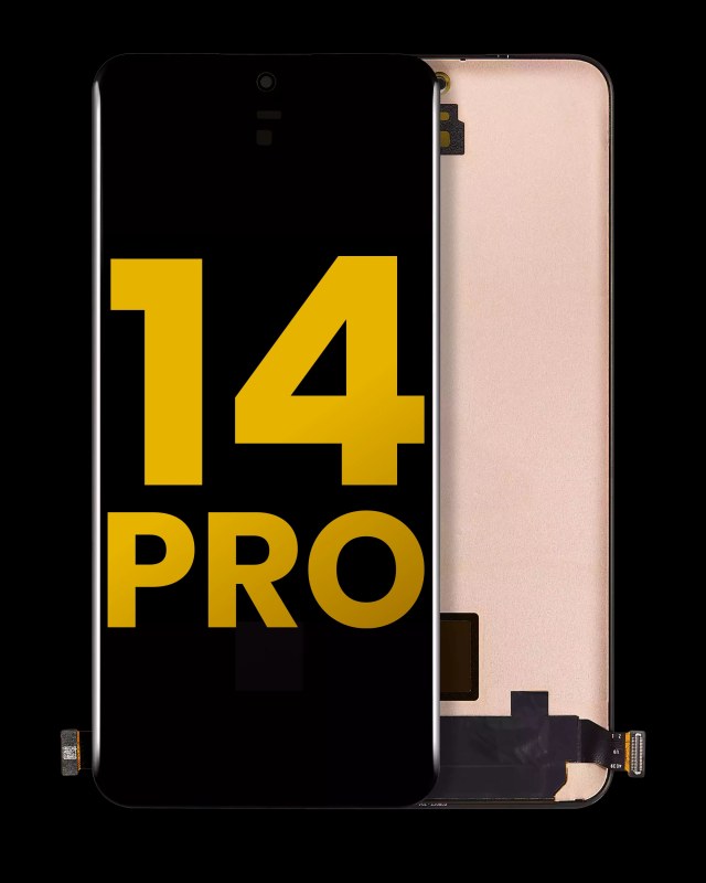 Display OLED completo senza Frame per Xiaomi 14 Pro (Refurbished) (tutti i colori)