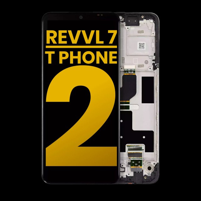 Display LCD completo con Frame per T-Mobile Revvl 7 / T Phone 2 5G (Refurbished) (tutti i colori)