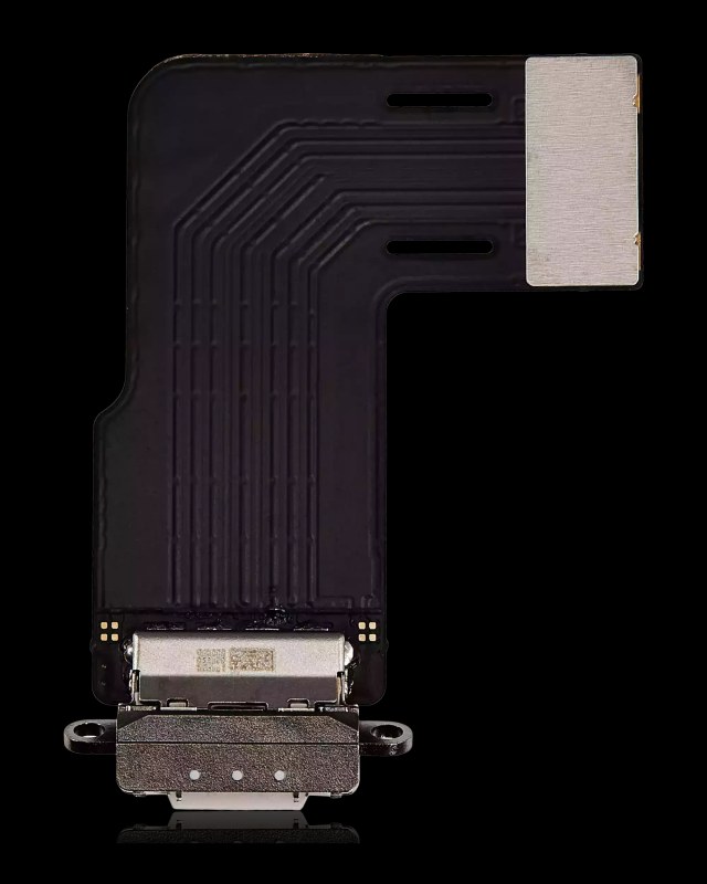 Flat connettore di ricarica per iPad Air 11" (2024) / Air 11" (2025) (Aftermarket Plus) (Galassia)