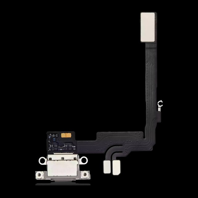 Flat connettore di ricarica per iPhone 16 Pro (Premium) (Titanio naturale)