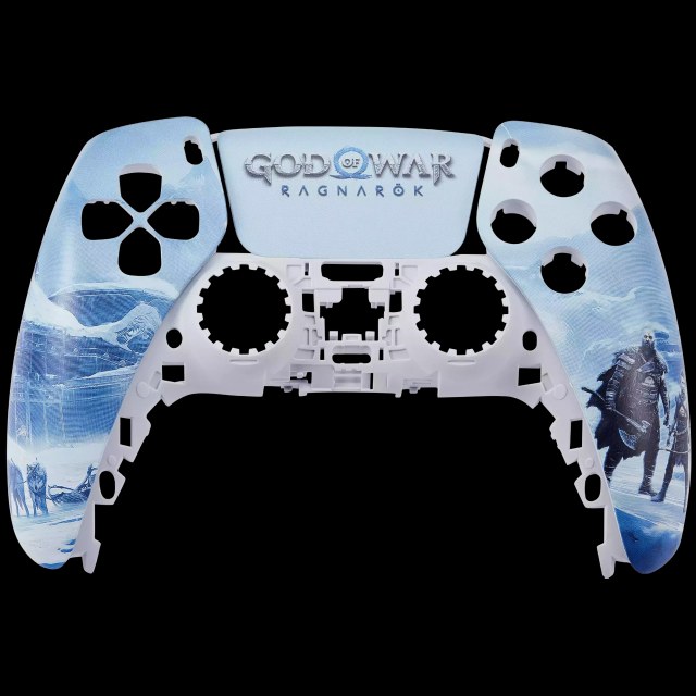 Controller Cover per PlayStation 5 (God of War) (Blu) (2 set pezzi)