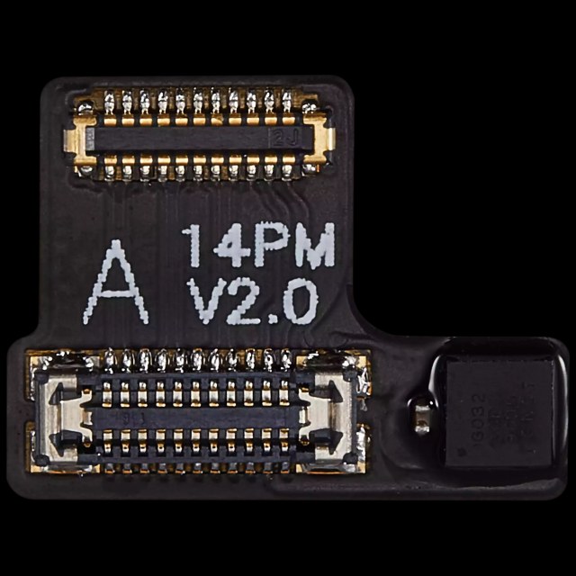 Clone-DZ03 Fotocamera posteriore Tag-On flat per iPhone 14 Pro Max (Qianli)