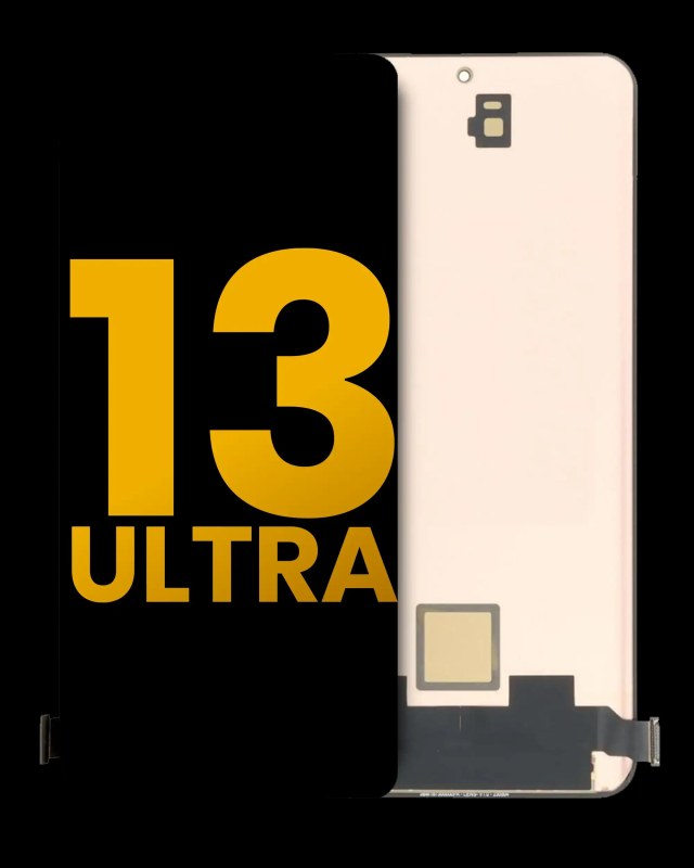 Display OLED completo senza Frame per Xiaomi 13 Ultra (Refurbished) (tutti i colori)