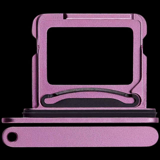 Carrellino doppia SIM per iPhone 16 / 16 Plus (Rosa)