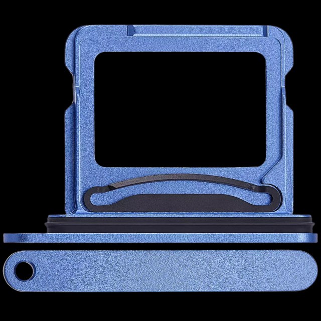 Carrellino doppia SIM per iPhone 16 / 16 Plus (Blu oltremare)