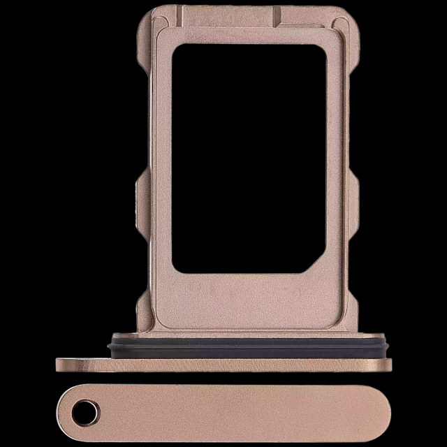 Carrellino SIM singola per iPhone 16 Pro / 16 Pro Max (Titanio sabbia)