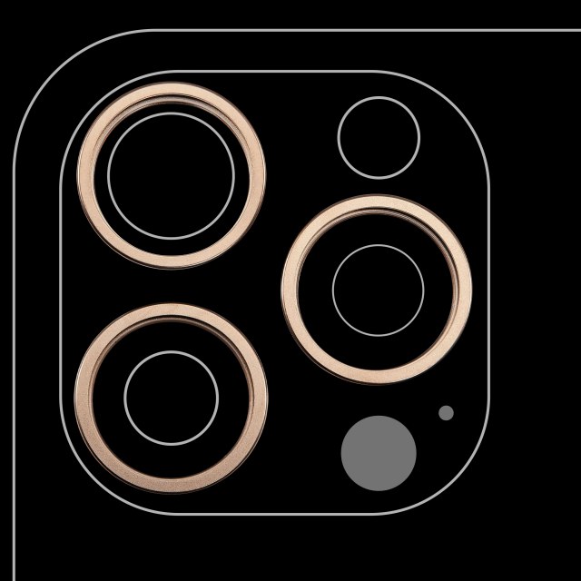 Cornice fotocamera posteriore Ring Only per iPhone 16 Pro / 16 Pro Max (Desert Titaniuml) (3 set pezzi)
