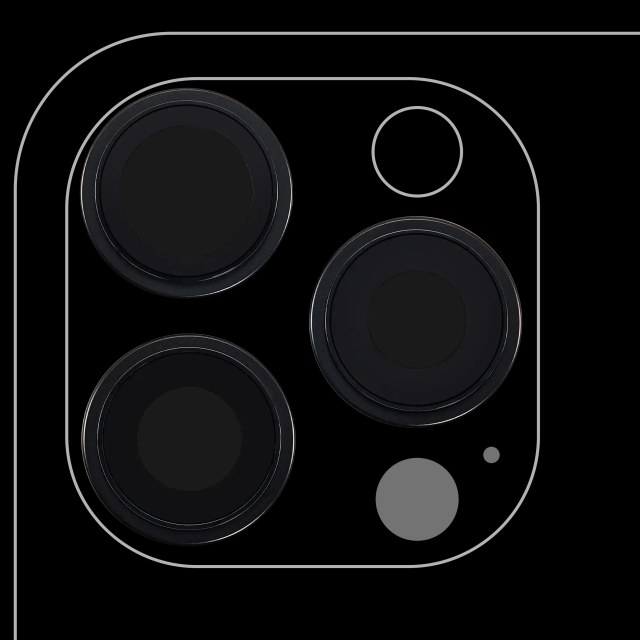 Lente fotocamera posteriore con staffa e Cornice per iPhone 16 Pro / 16 Pro Max (Titanio nero) (3 set pezzi) (Premium)