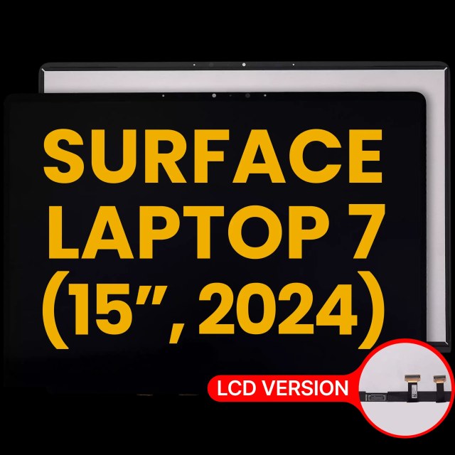 Display LCD completo con Touch screen per Microsoft Surface Laptop 7 15" (Refurbished) (LCD Version) (Nero)