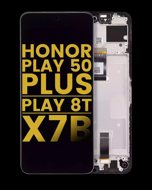 Display LCD completo con Frame per Honor Play 50 Plus / Play 8T / X7B / 90 Smart (Refurbished) (tutti i colori)