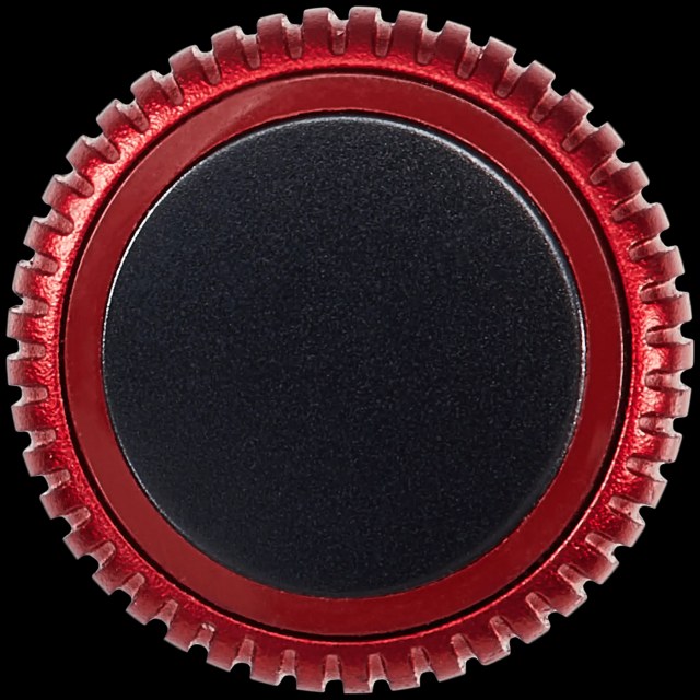 Crown Nut per Watch Series 8 (41MM / 45MM) (GPS Version) (Nero / Rosso)