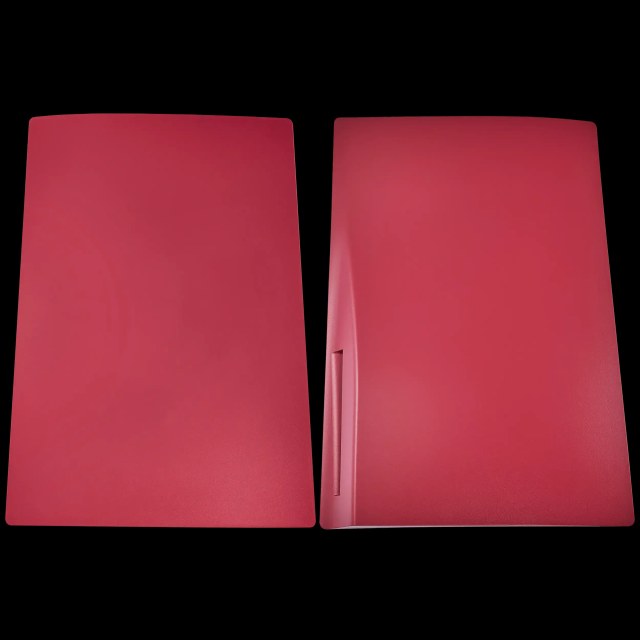 Faceplate Cover (Top e Bottom) per PlayStation 5 (1000 / 1100 / 1200) (Rose Rosso)