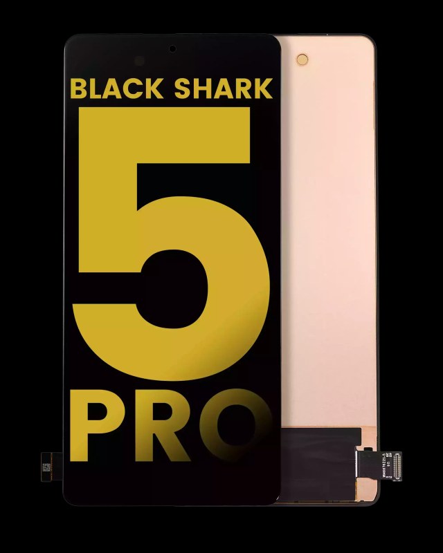 Display OLED completo senza Frame per Xiaomi Nero Shark 5 Pro (Refurbished) (tutti i colori)