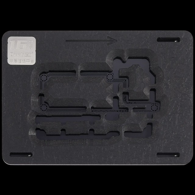 4 in 1 Frame centrale Reballing Platform per iPhone 16 / 16 Plus / 16 Pro / 16 Pro Max (Qianli)