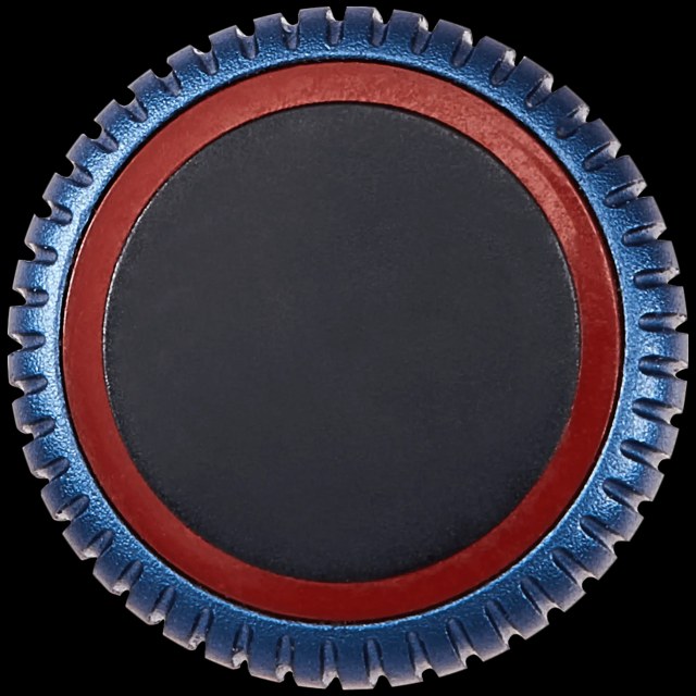 Crown Nut per Watch Series 7 (41MM / 45MM) (versione LTE) (Nero / Blu)