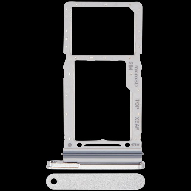 Carrellino doppia SIM per Samsung Galaxy Tab S9 FE 10.9" (X516) (2023) (Argento)