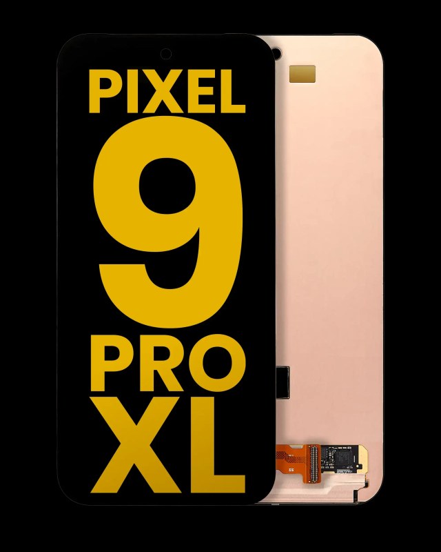 Display OLED completo senza Frame (con Fingerprint Sensore) per Google Pixel 9 Pro XL (Refurbished) (tutti i colori)