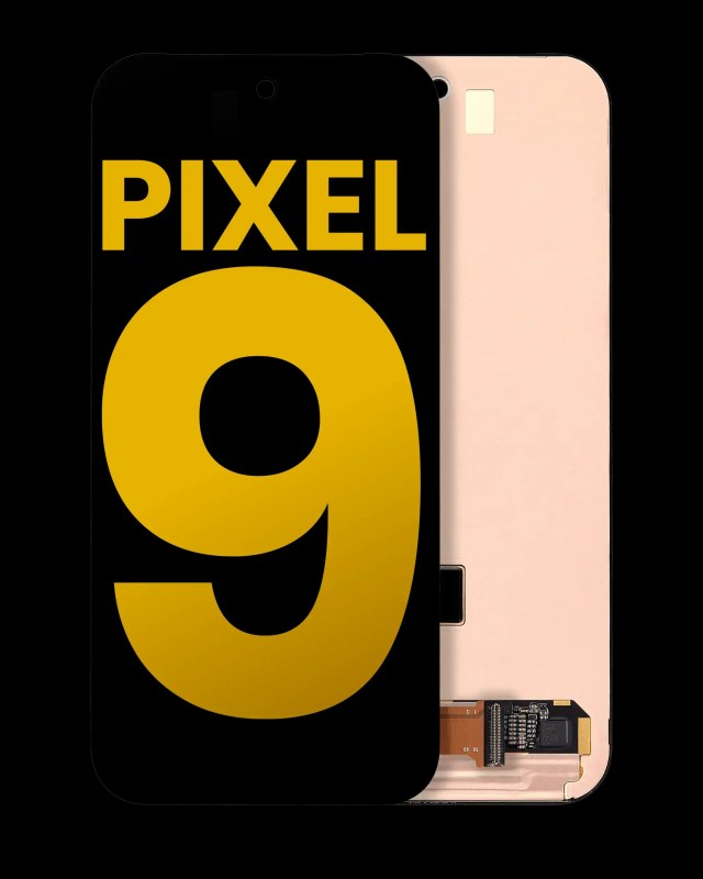 Display OLED completo senza Frame (con Fingerprint Sensore) per Google Pixel 9 (Refurbished) (tutti i colori)
