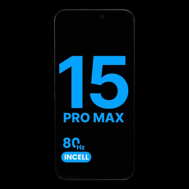Display LCD completo compatibile per iPhone 15 Pro Max (80HZ)