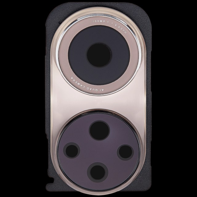 Lente fotocamera posteriore con staffa per Honor 50 Pro (Frost Crystal)