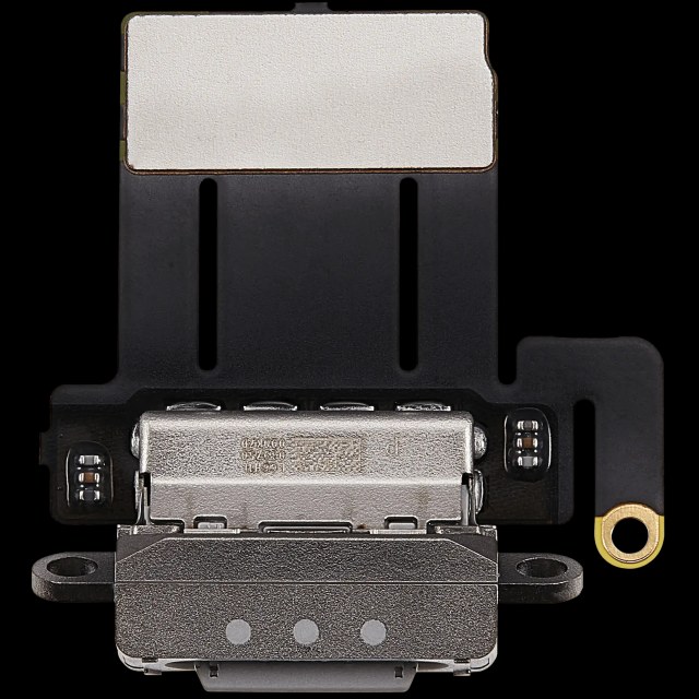 Flat connettore di ricarica per iPad Pro 11" 5th Gen (2024) (Premium) (Argento)