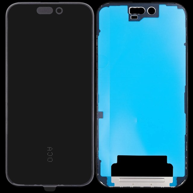 3 in 1 (Vetro con OCA preinstallato + Frame) per iPhone 16 (OCA Master)