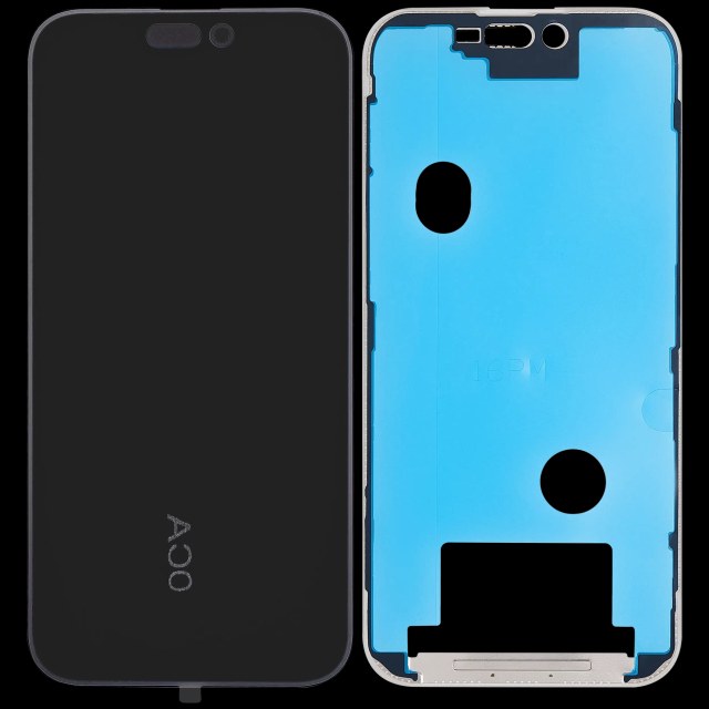 3 in 1 (Vetro con OCA preinstallato + Frame) per iPhone 16 Pro Max (OCA Master)