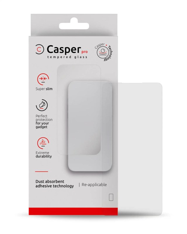 Casper Pro Vetro temperato per Samsung Galaxy A56 5G (Case Friendly) (confezione retail)