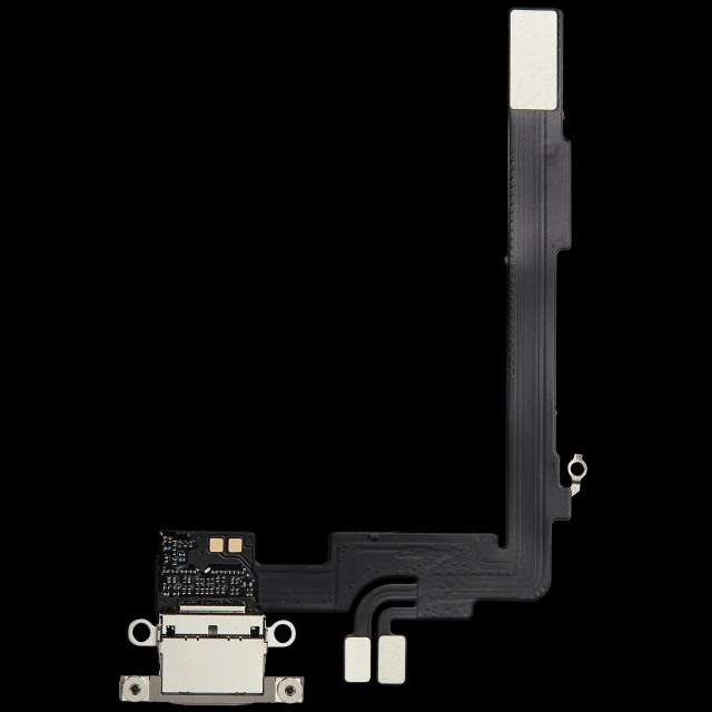 Flat connettore di ricarica per iPhone 16 Pro Max (Aftermarket Plus) (Titanio naturale)