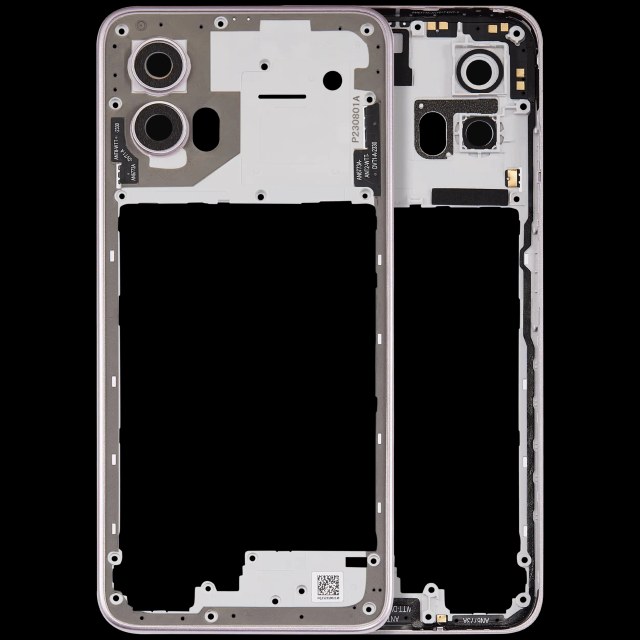 Frame centrale per Moto G Power 5G (XT2415 / 2024) (Pale Lilac)