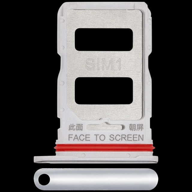 Carrellino SIM per Xiaomi 12T Pro (Argento)