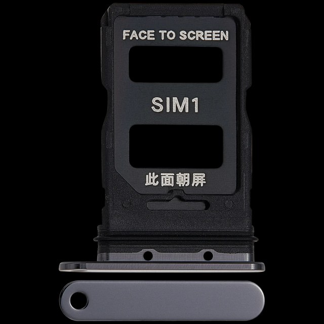 Carrellino SIM per Xiaomi 13 Pro (Ceramic Nero)