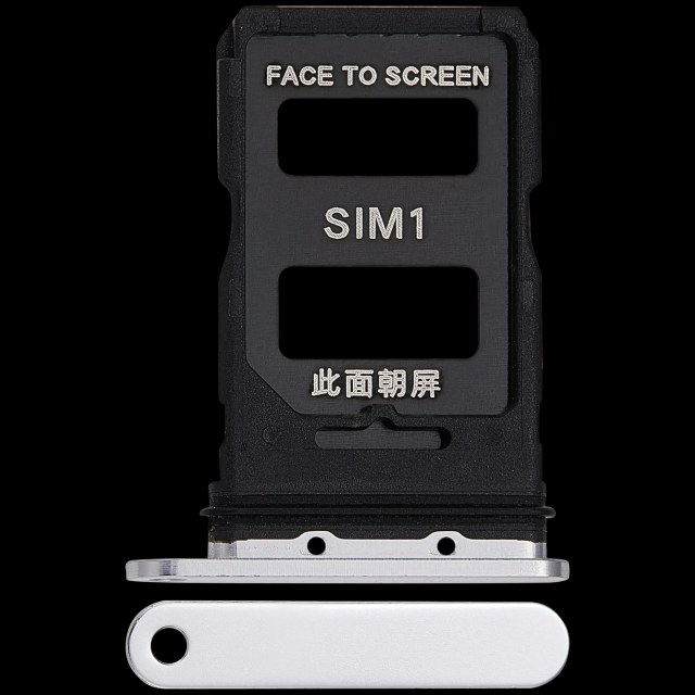 Carrellino SIM per Xiaomi 13 Pro (Ceramic Bianco)