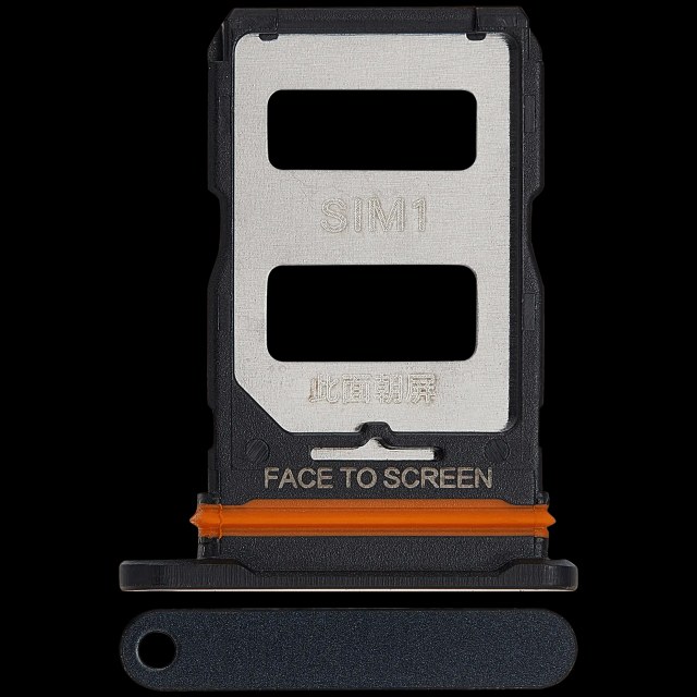 Carrellino SIM per Xiaomi 12 Lite (Nero)