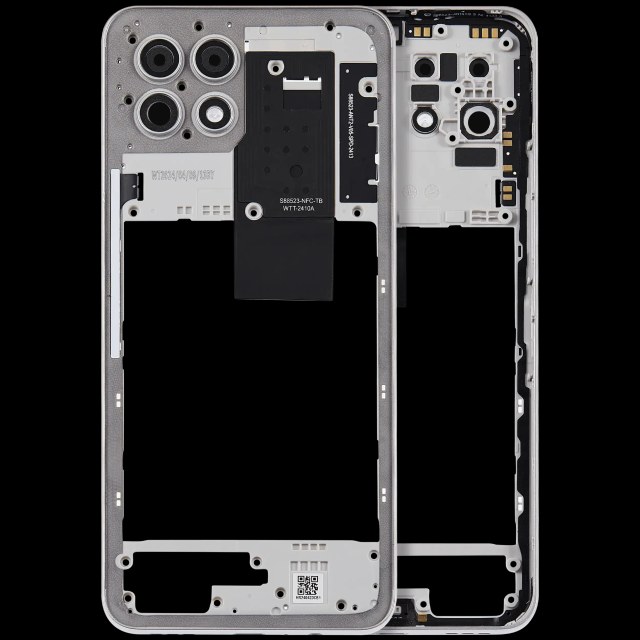 Frame centrale per T-Mobile Revvl 7 (Arctic Grigio)