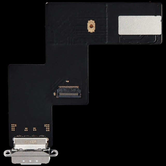 Flat connettore di ricarica per iPad Air 13" (2024) / Air 13" (2025) (Aftermarket Plus) (Blu)