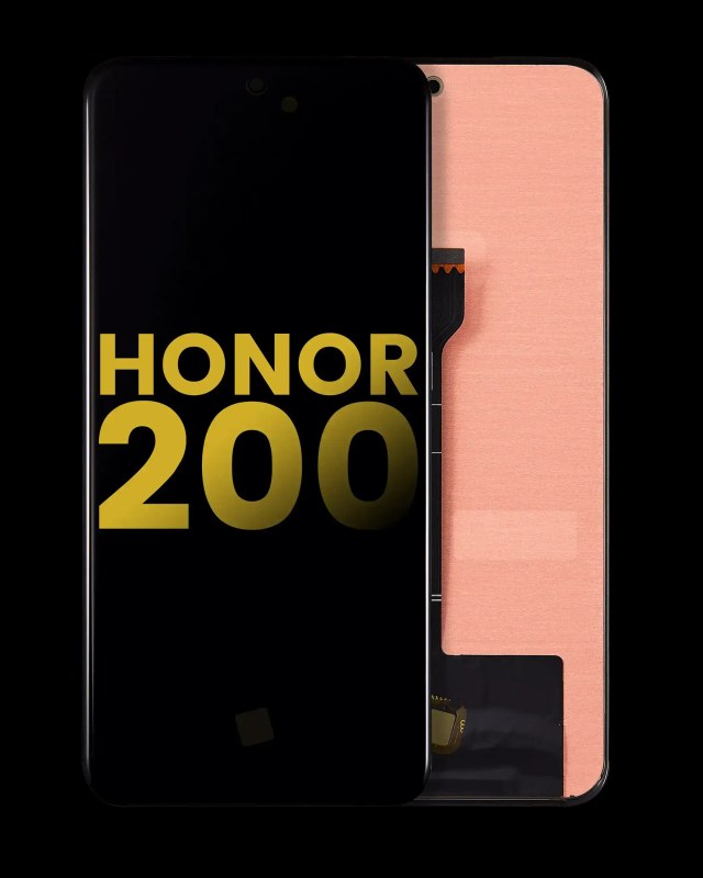 Display OLED completo senza Frame per Honor 200 (Refurbished) (tutti i colori)
