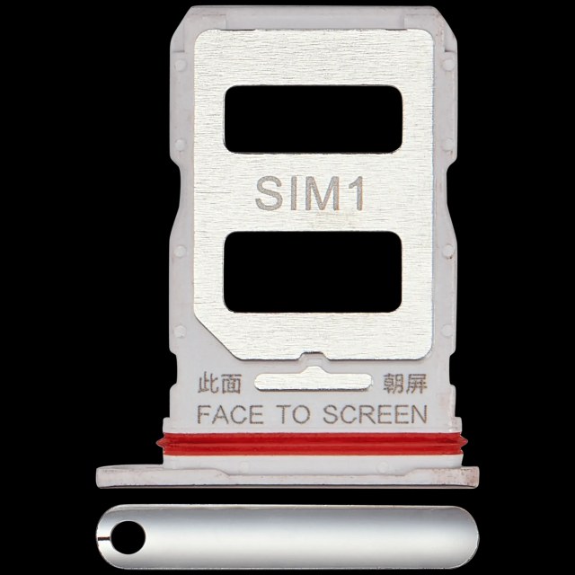 Carrellino SIM per Xiaomi 12T / 12T Pro (Argento)