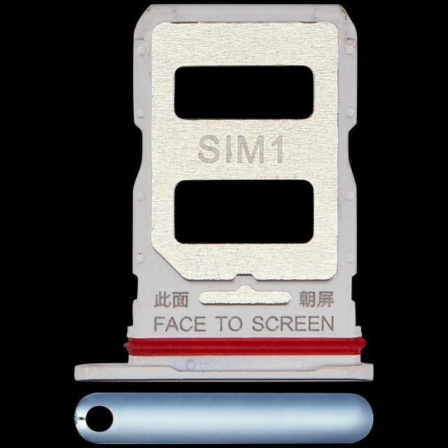 Carrellino SIM per Xiaomi 12T / 12T Pro (Blu)