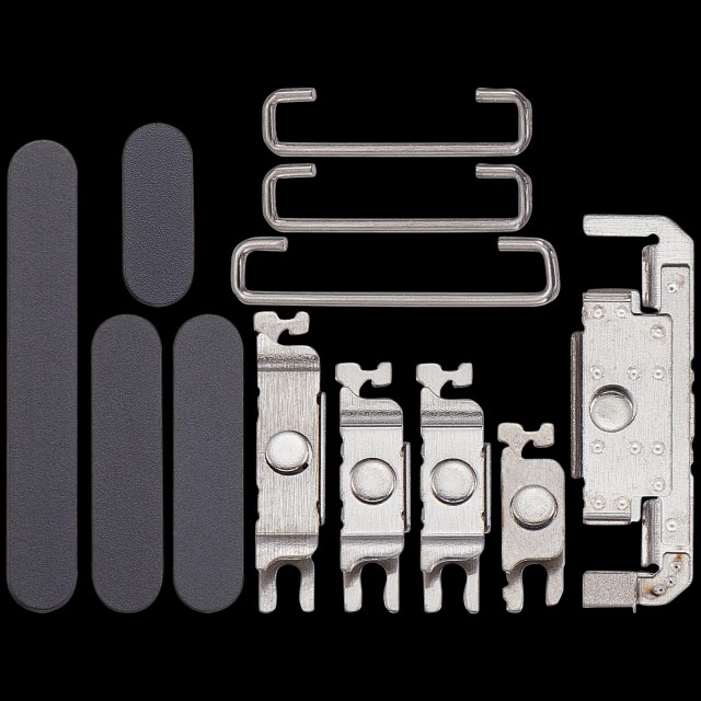 Hard Buttons (Accensione / Volume / switch) per iPhone 16 / 16 Plus (Nero)