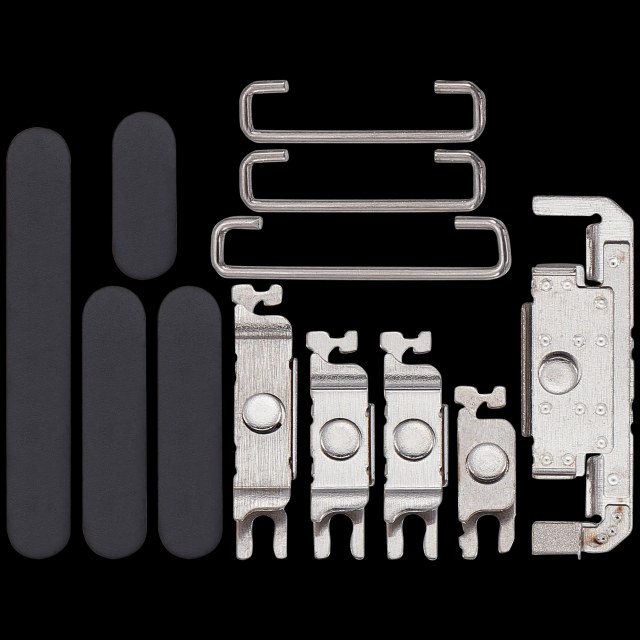 Hard Buttons (Accensione / Volume / switch) per iPhone 16 Pro / 16 Pro Max (Titanio nero)