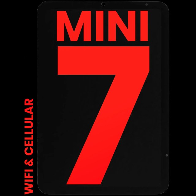 Display LCD completo con Touch screen per iPad Mini 7 (2024) (Aftermarket Plus) (WiFi / Cellular) (tutti i colori)