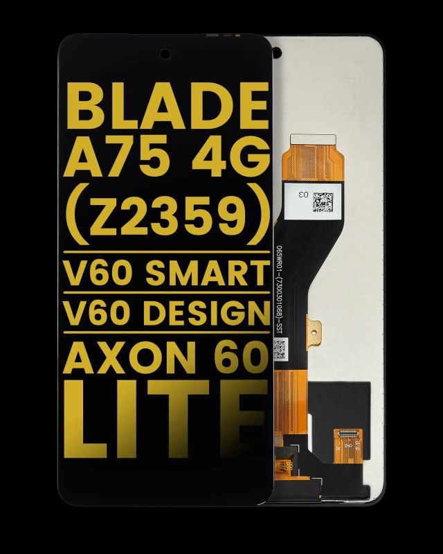 Display LCD completo senza Frame per ZTE Blade A75 4G (Z2359) / ZTE Blade V60 Design / ZTE Blade V60 Vita / Nubia V60 Design (Refurbished) (tutti i colori)