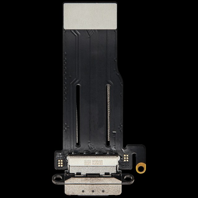 Flat connettore di ricarica per iPad Pro 13" 7th Gen (2024) (WiFi / Cellular) (Aftermarket Plus) (Nero siderale)